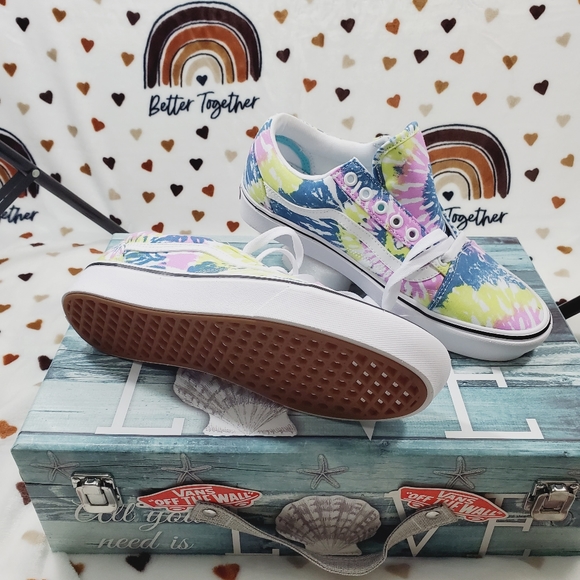 Vans comfycush old skool tie-dye - Picture 5 of 15